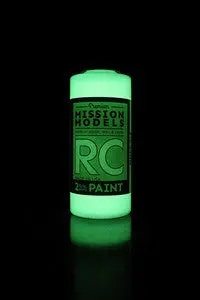 Mission Models Water-Based Rc Paint, 2 Oz Bottle, Night Glow  (Miommrc-016) 1