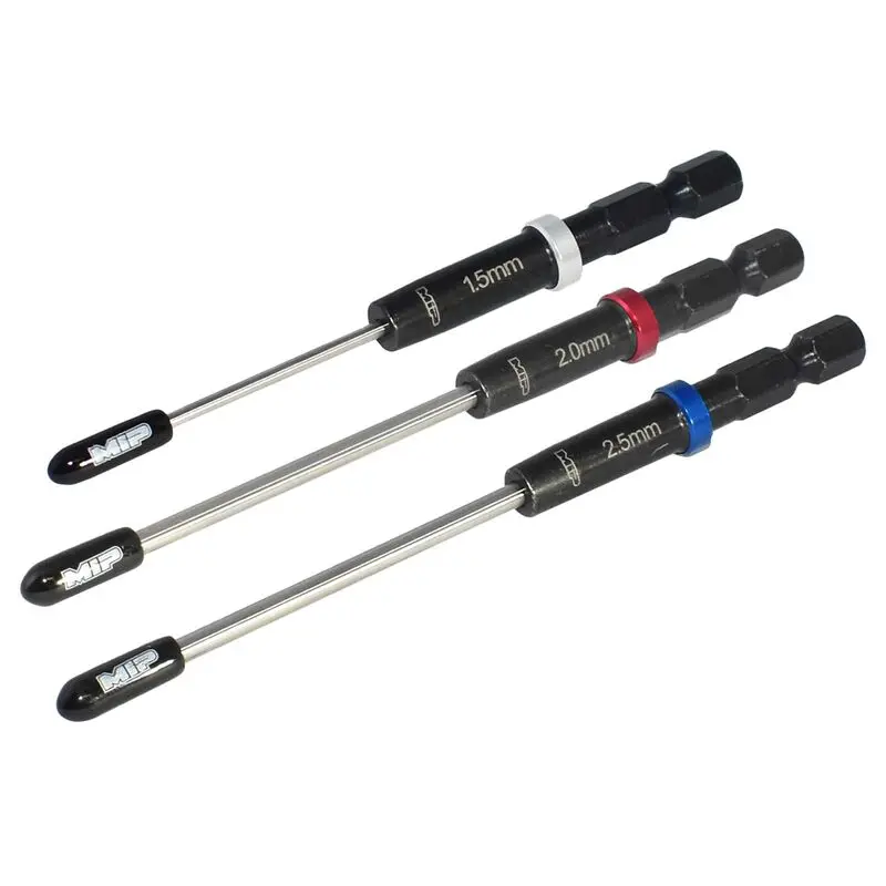 Mip Speed Tip™ Hex Driver Wrench Set Gen 2, Metric (3), 1.5Mm, 2.0Mm, & 2.5Mm   (Mip9612) 1
