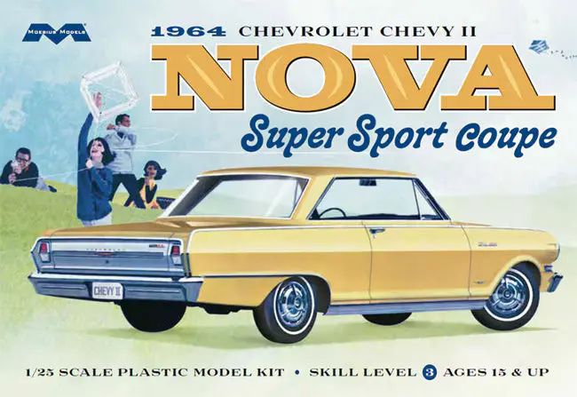 Moebius 1/25 1964 Chevy Nova Super Sport    (Moe-2320) 1