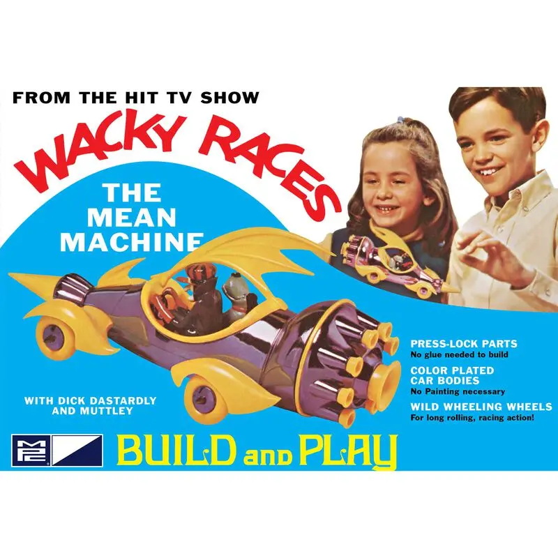 Mpc '1/32 Wacky Races Mean Machine Snap Kit (Mpc935) 1