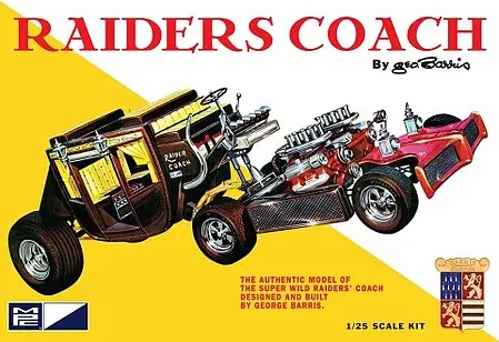 Mpc 1/25 George Barris Raiders Coach (Mpc977) 1