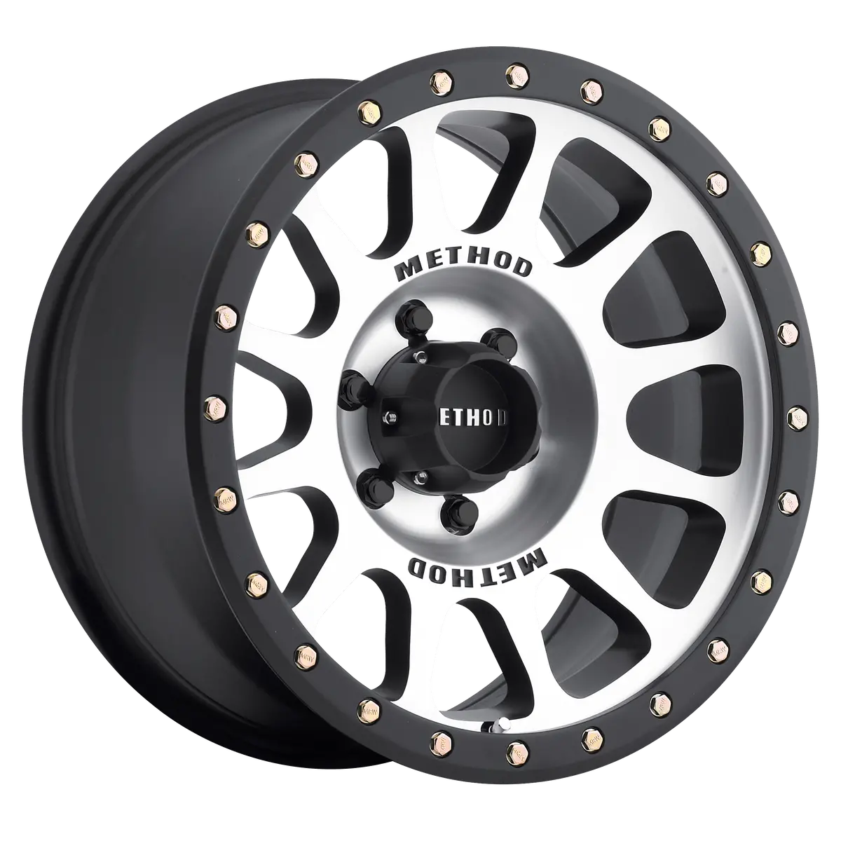 Method Race Wheels 305 | Nv | Matte Black Machined Face 1