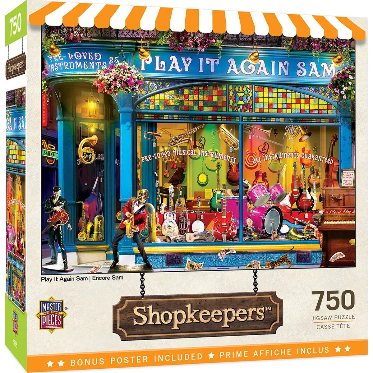 Shopkeepers - Play It Again Sam 750 Piece Puzzle (Mst32141) 1