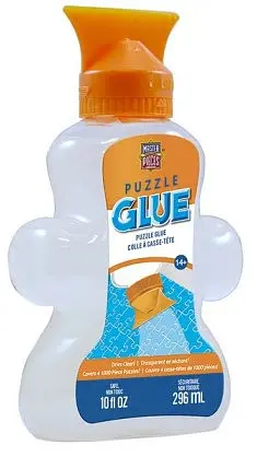 Masterpiece Puzzle Glue 10Oz Shaped Bottle  (Mst51928) 1