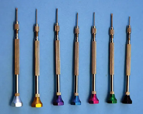 Model Expo Jewelers Screwdrivers, Set Of 7 (Mt1020) 1