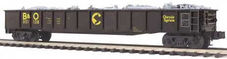 Mth O Gondola Car W/Junk Load B&O (Mth2095597) 1