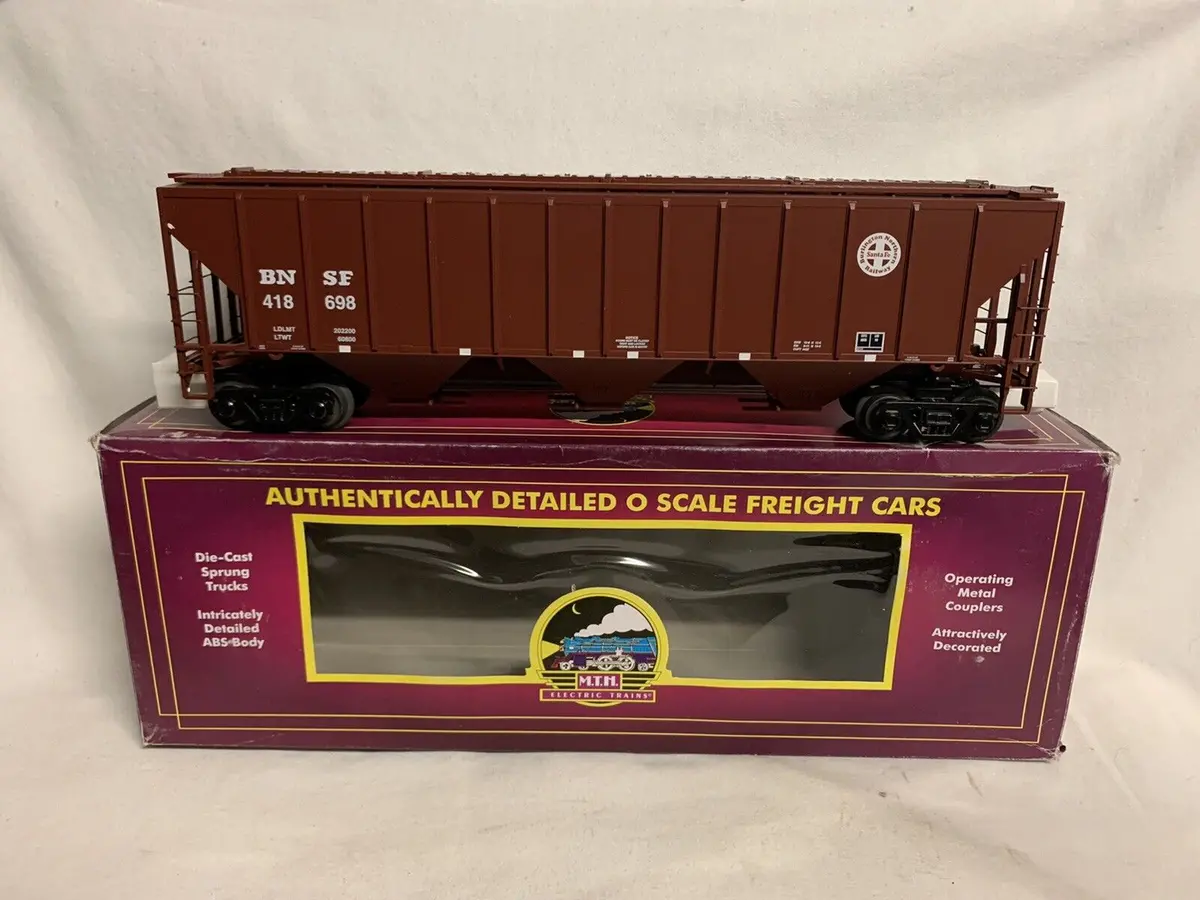 Mth O Bnsf P-2 Cd High Sided Hooper (Mth20972845) 1