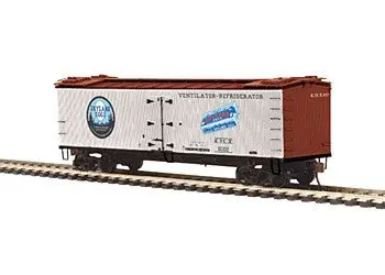 Mth R40-2 Woodside Reefer Car - Skyland Eggs   (Mth8094025) 1