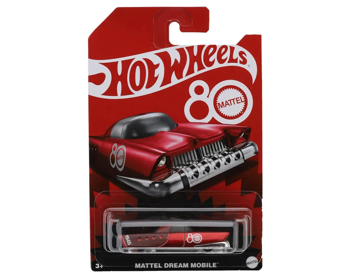 Mattel 1/64 Hot Wheels Mattel Dream Mobile 80Th Die-Cast Car  (Mttjgf64) 1
