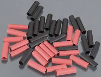 Novak Assorted 1" Heat Shrink Tubing (Black/Red) (40)  (Nov5852) 1