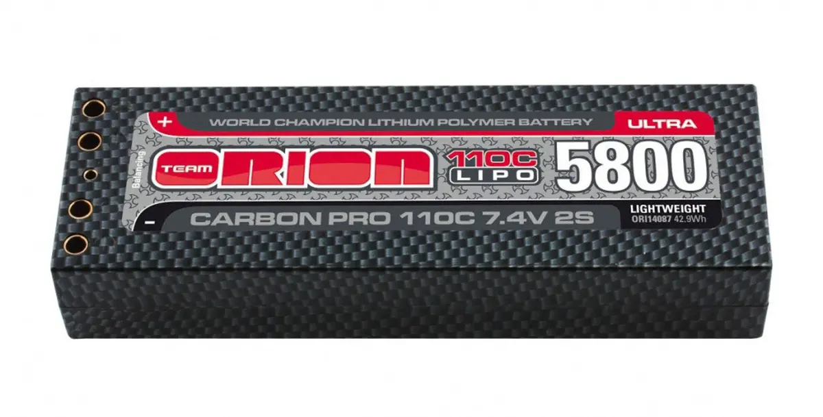 Team Orion Carbon Pro Ultra 7.4V 5800 110C   (Ori14087) 1