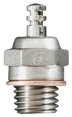 O.S. #6 A3 Glow Plug Hot Air (Osmg2690) 1