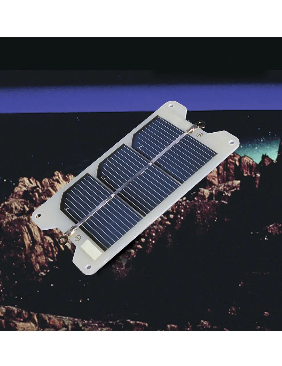 Owi 5"X2.5" Solar Battery Panel W/Lead 'Wires (Owi608) 1