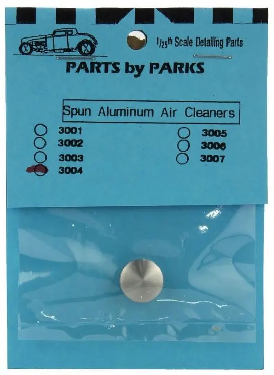 Parts By Parks 1/24-1/25 Air Cleaner 9/16 X 7/32 (Spun Aluminum)   (Pbp3004) 1