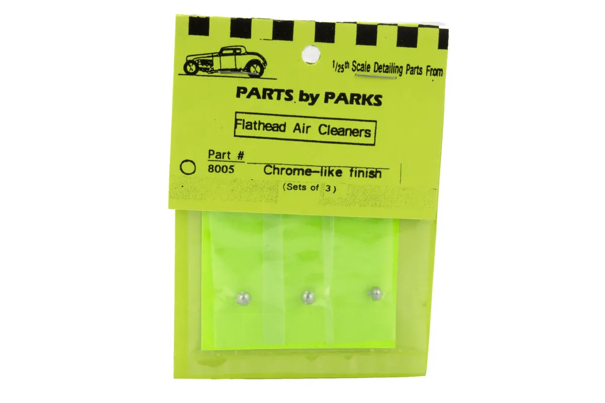 Parts By Parks 1/24-1/25 Flathead Air Cleaner (Chrome Finish) (3) (Pbp8005) 1