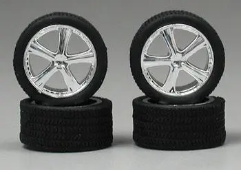 Pegasus Belagios Chrome Rims With Tires (4)    (Pgh1262) 1