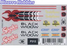 Pinecar Spyder Decal (Pin312) 1