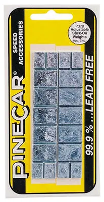 Pinecar Adjustable Stick-On Weights 2 Oz  (Pin378) 1