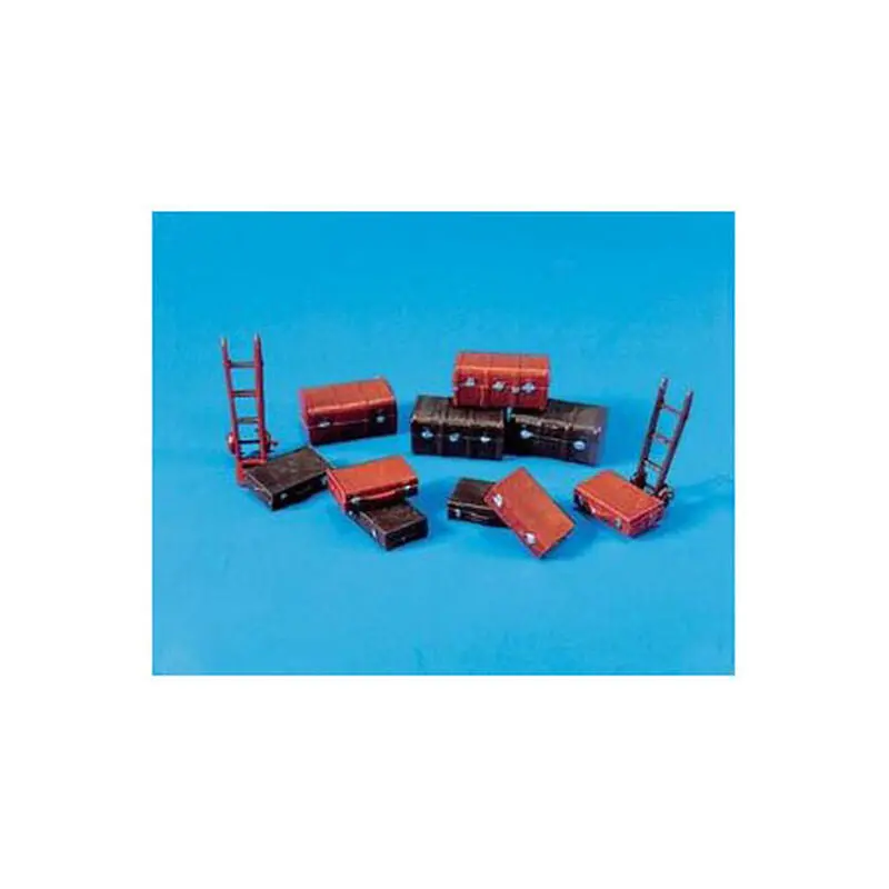 Peco Ho Trucks/Suitcases & Trolley Sack Truck (12) (Ppc5062) 1