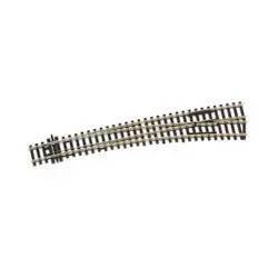 Peco C100 Insulfrog Dbl Curved Right-Hand Turnout    (Ppcsl86) 1
