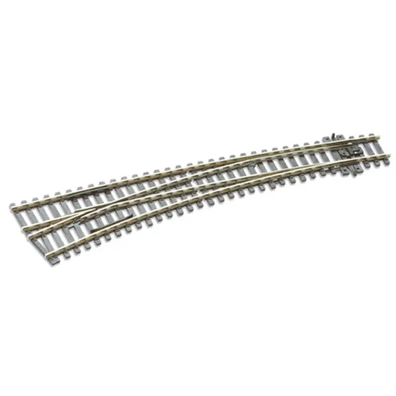 Peco Ho C100 Electrofrog Dbl Curved Left-Hand Turnout  (Ppcsle87) 1