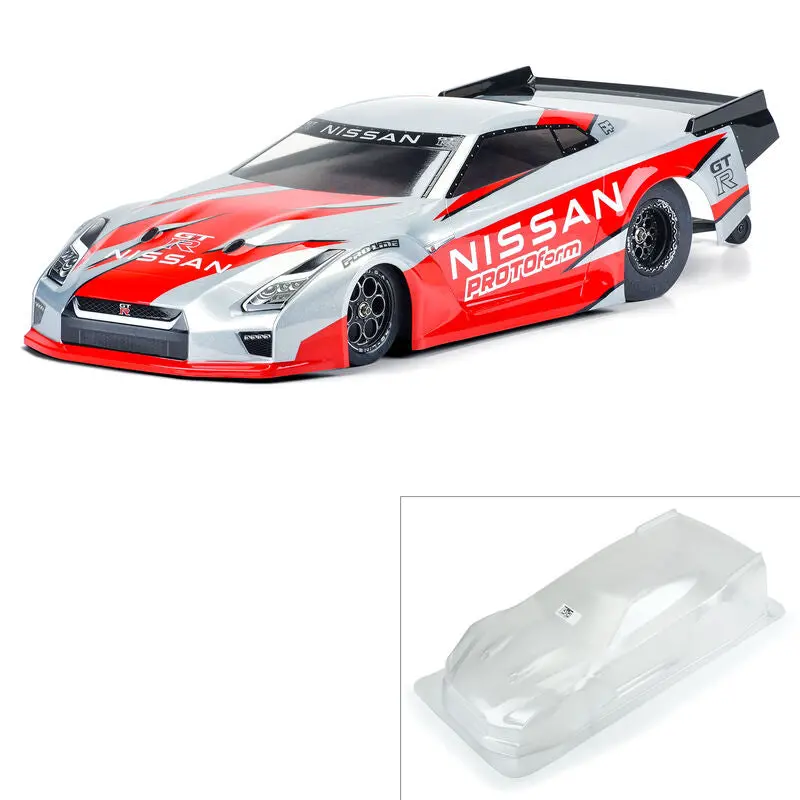 Protoform's 1/10 Nissan Gt-R R35 Clear Body: Losi 22S Drag Car   (Prm158500) 1