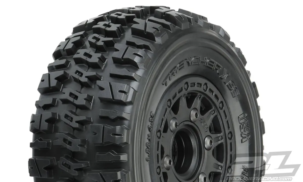 Pro-Line Trencher X Sc 2.2"/3.0" All Terrain Tires Mounted (2) Slash 2Wd/4Wd  (Pro119010) 1