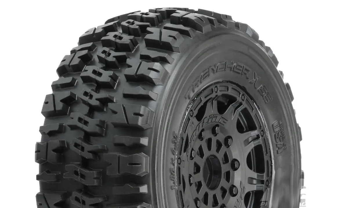 Pro-Line Trencher X Sc M2 Tires Mtd Rail 17Mm F/R Tires Pro119024 1