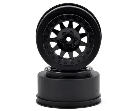 Pro-Line F-11 Short Course Wheels W/+3Mm Offset (Black) (2)  (Pro273903) 1