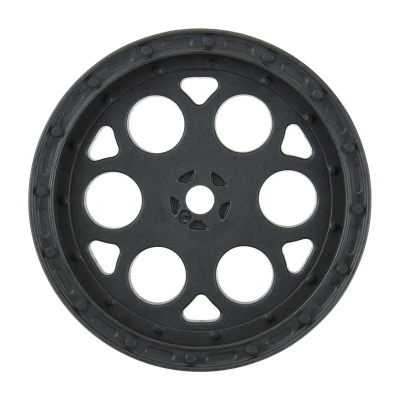 Pro-Line Showtime 2.2" Sprint Car Front Sprint Wheels (Black) W/12Mm Hex   (Pro278203) 1