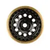 Proline 1/24 Rock Shooter Brass F/R 1.0" 7Mm Crawler Wheels (2) Black   (Pro281200) 1