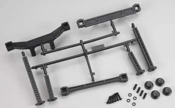 Pro-Line Extended Front/Rear Body Mounts Slash 2Wd (Pro607000) 1