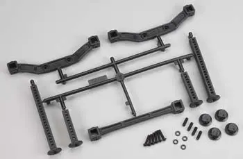Pro-Line Extended Front/Rear Body Mounts Slash 4X4 (Pro608700) 1