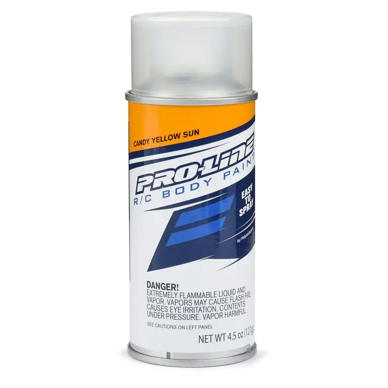 Pro-Line Rc Body Spray Paint - Candy Yellow Sun     (Pro644002) 1