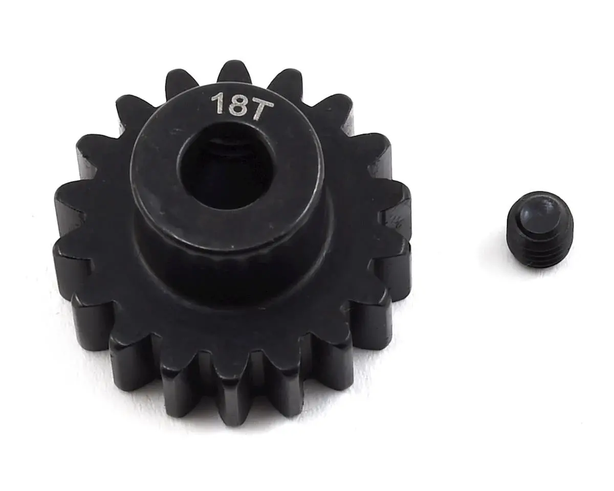 Protek Rc Steel Mod 1 Pinion Gear (5Mm Bore) (18T)   (Ptk-8071) 1