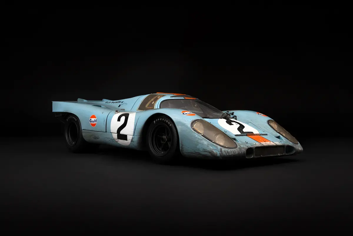 Porsche 917K - 1971 Daytona Winner - Gulf Livery - Race Weathered 1