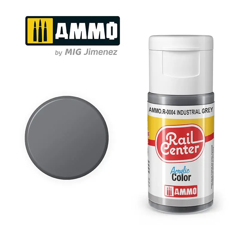 Ammo Industrial Gray  15Ml    (Ammo.R-0004) 1