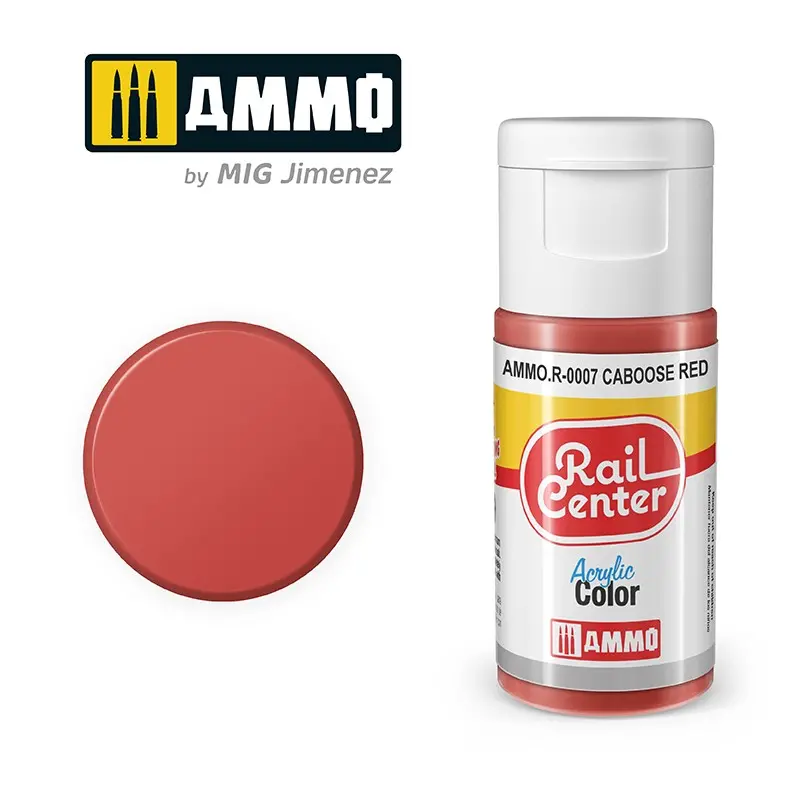Ammo Caboose Red   15Ml   (Ammo.R-0007) 1