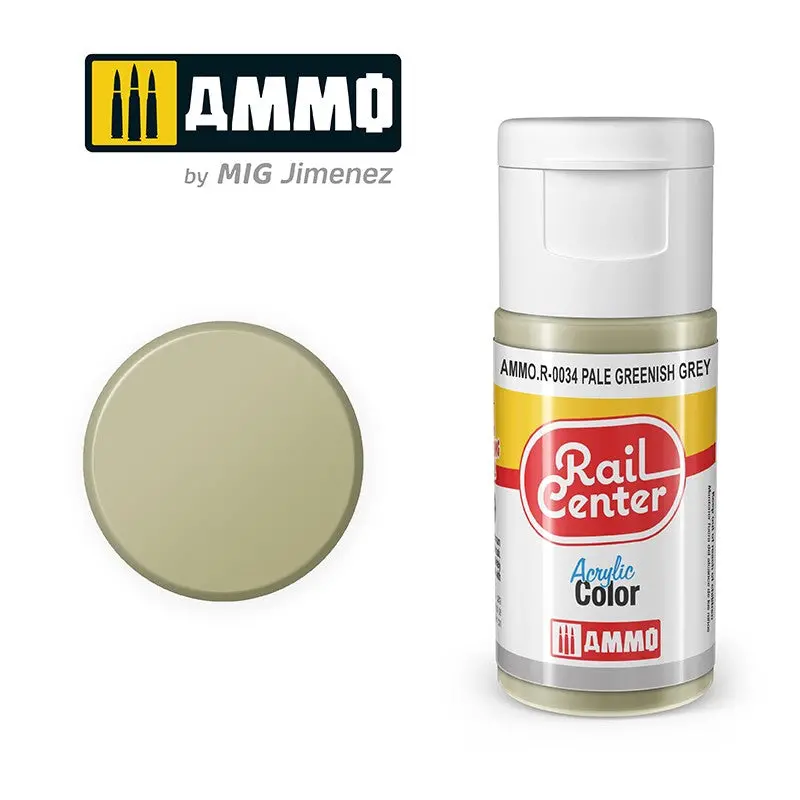 Ammo Pale Greenish Grey  15Ml  (Ammo.R-0034) 1