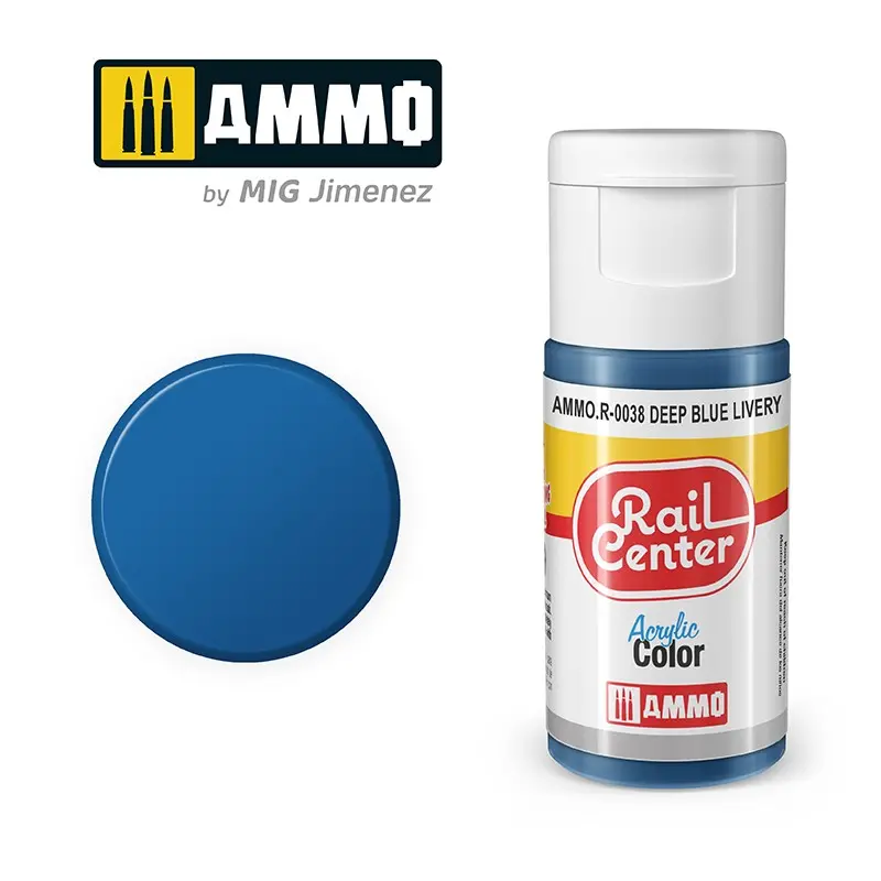 Ammo Deep Blue Livery  15Ml    (Ammo.R-0038) 1