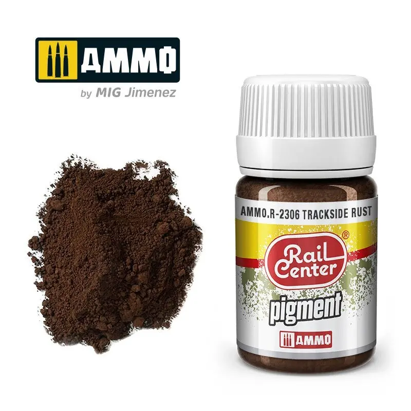 Ammo Pigment Trackside Rust (35 Ml)   (Ammo.R-2306) 1