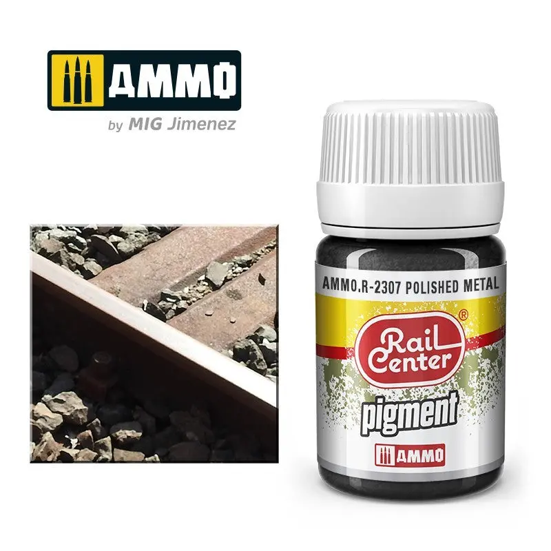 Ammo Pigment Polished Metal (35 Ml)  (Ammo.R-2307) 1