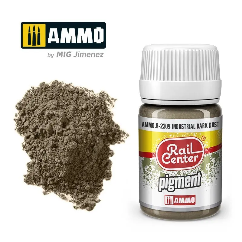 Ammo Pigment Industrial Dark Dust (35 Ml)   (Ammo.R-2309) 1