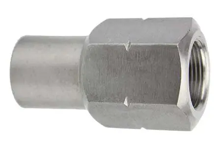 7/8" X 18Tpi Rh Tube Adapter 1" Id Hex 1