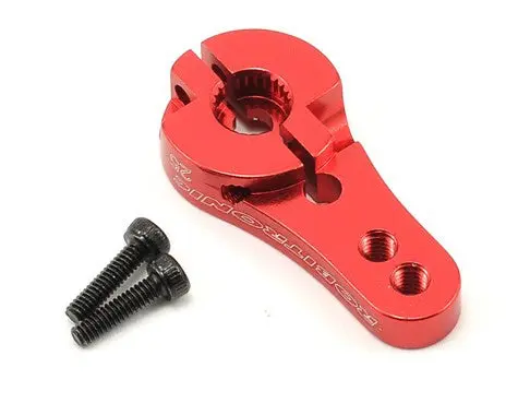 Robitronic Aluminium Servo 25T Short Red   (Rbor17022r) 1