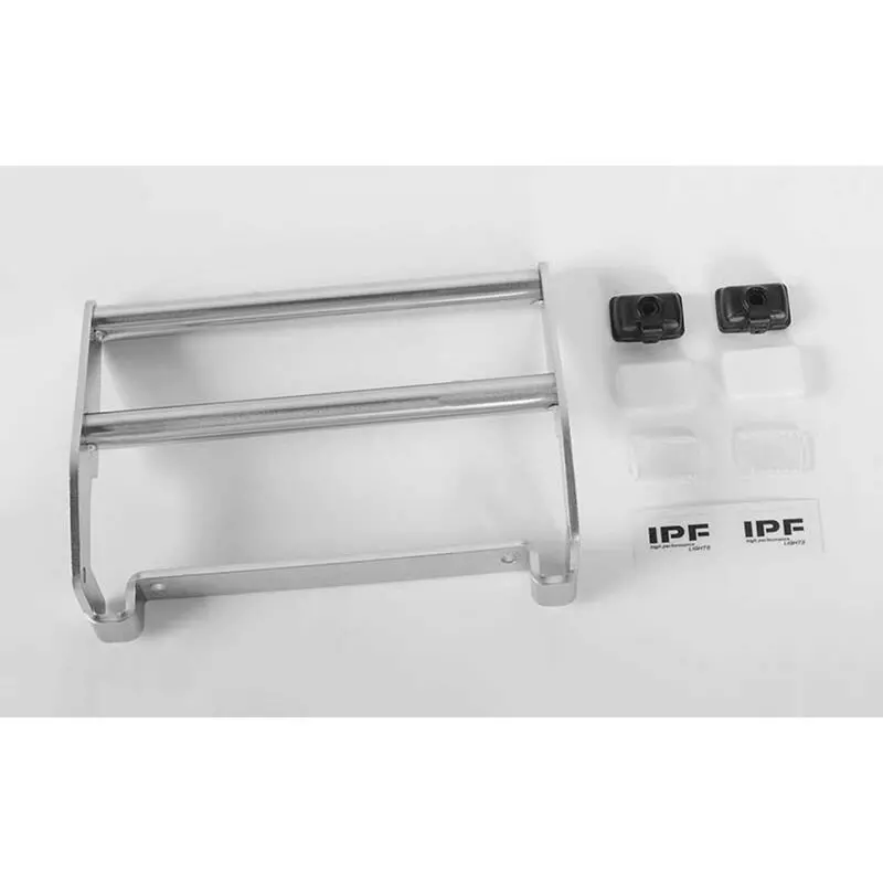 Rc4wd Cowboy Front Grille Grid With Light, Silver: Trx-4, Ranger Xlt  (Rc4vvvc0503) 1