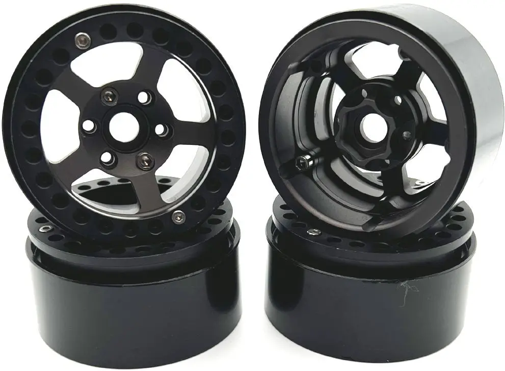 Racers Edge 1.9 Aluminum Beadlock Rims    (Rce3465) 1