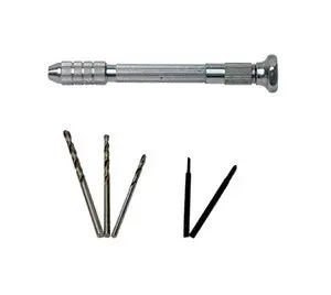 Racers Edge Pin Vise Miniature Drill Set With 5 Bits   (Rce7061) 1
