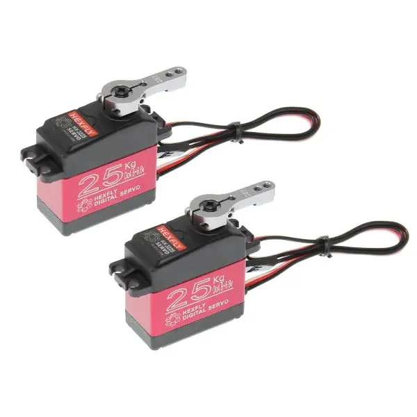 Hexfly 25Kg Metal Gear Servos (Waterproof)(2Pcs)  (Rer11857) 1