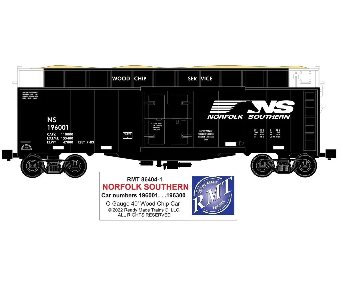 Rmt O Woodchip Car Ns   (Rmt86447) 1